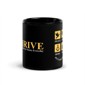 Black Glossy Mug