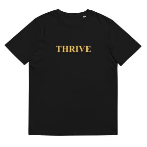 Unisex organic ribbed neck t-shirt